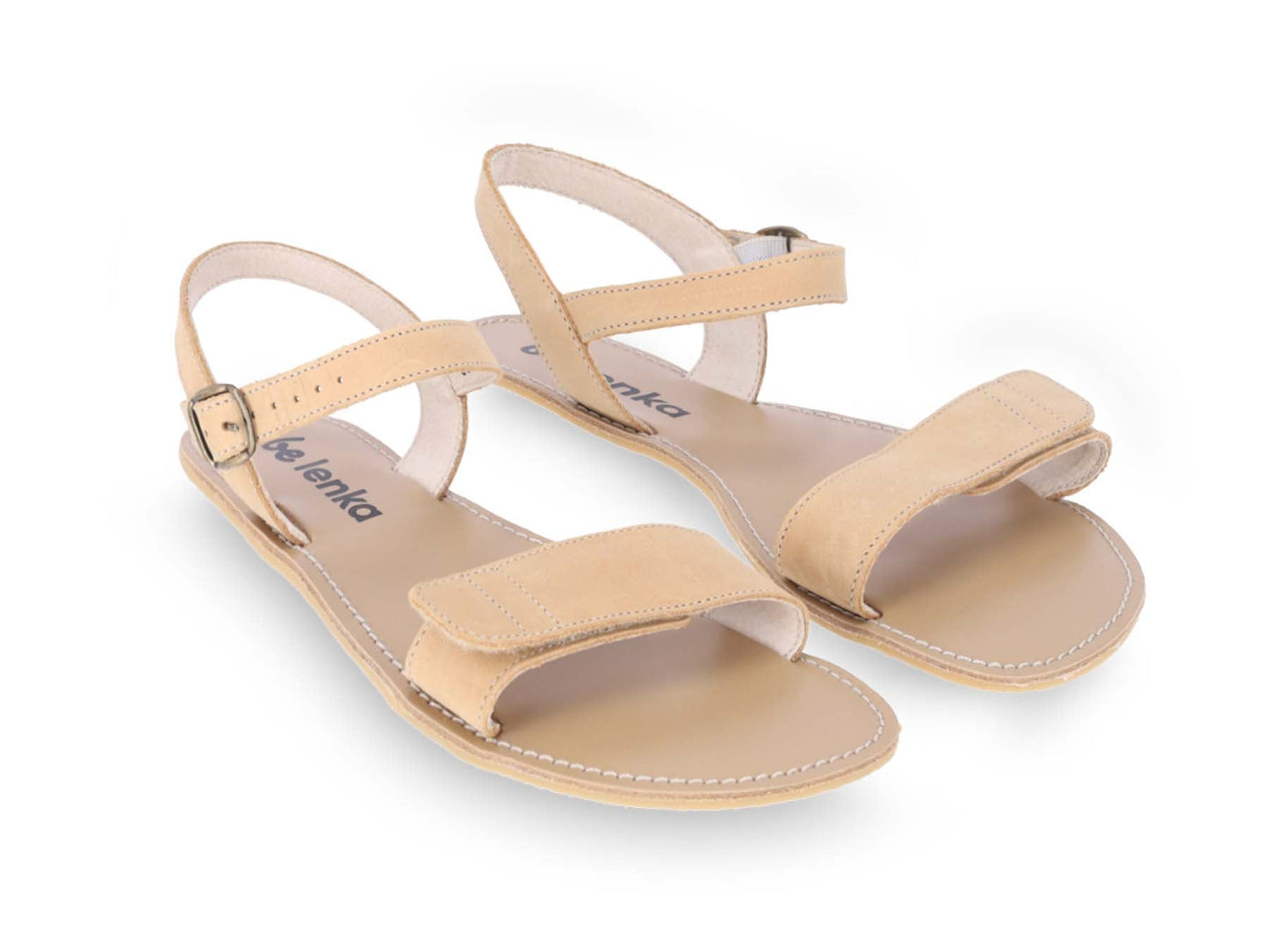 Be Lenka Grace barfods sandaler til kvinder i farven sand, par