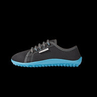 Mærkbare Aktiv barfods sneakers til børn i farven anthracite / blue, yderside