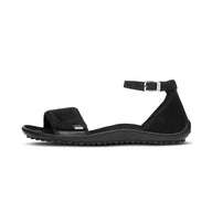 Leguano Jara barfods sandaler til kvinder i farven black, yderside