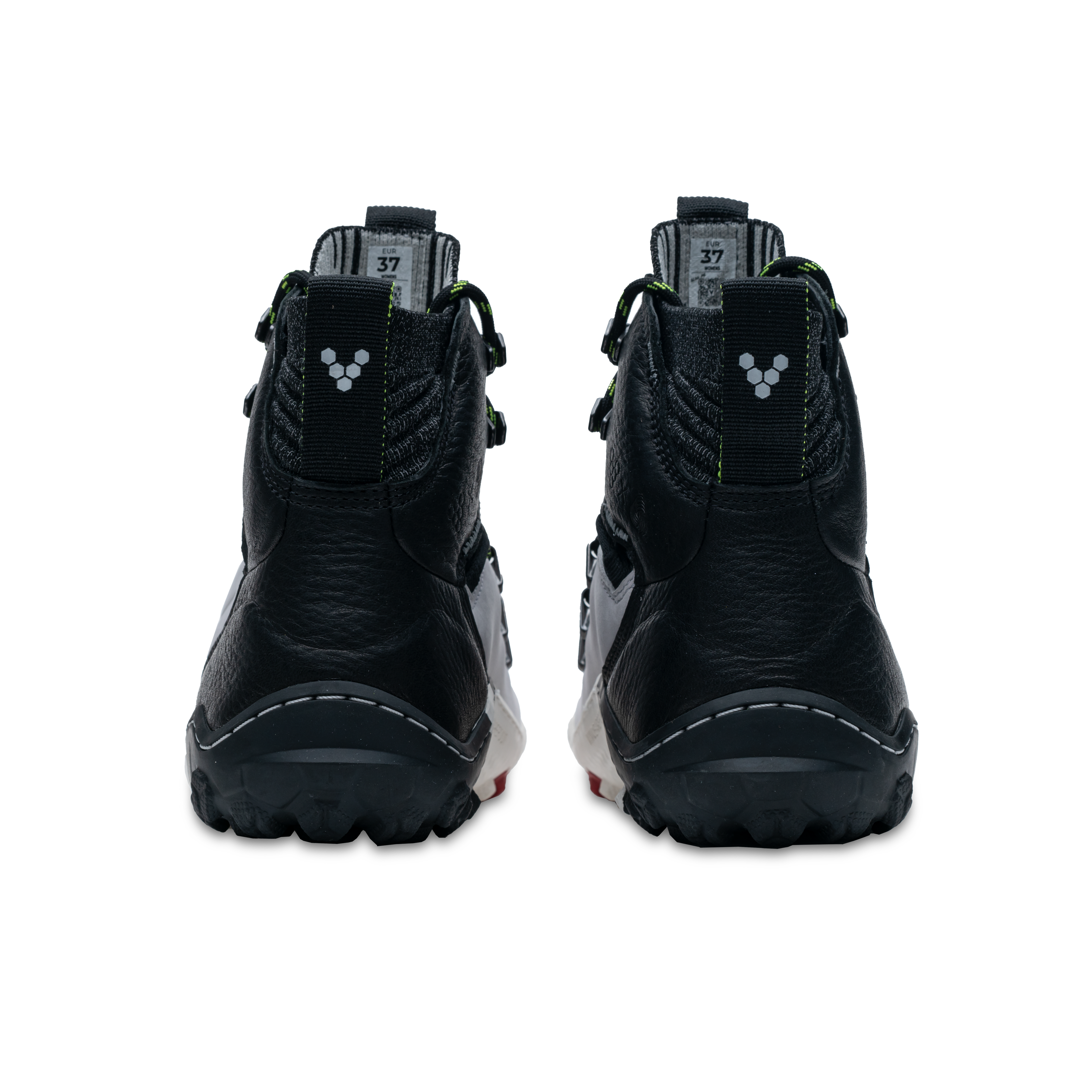 Vivobarefoot Tracker Decon FG2 Mens barfods støvler til mænd i farven moonstone, bagfra