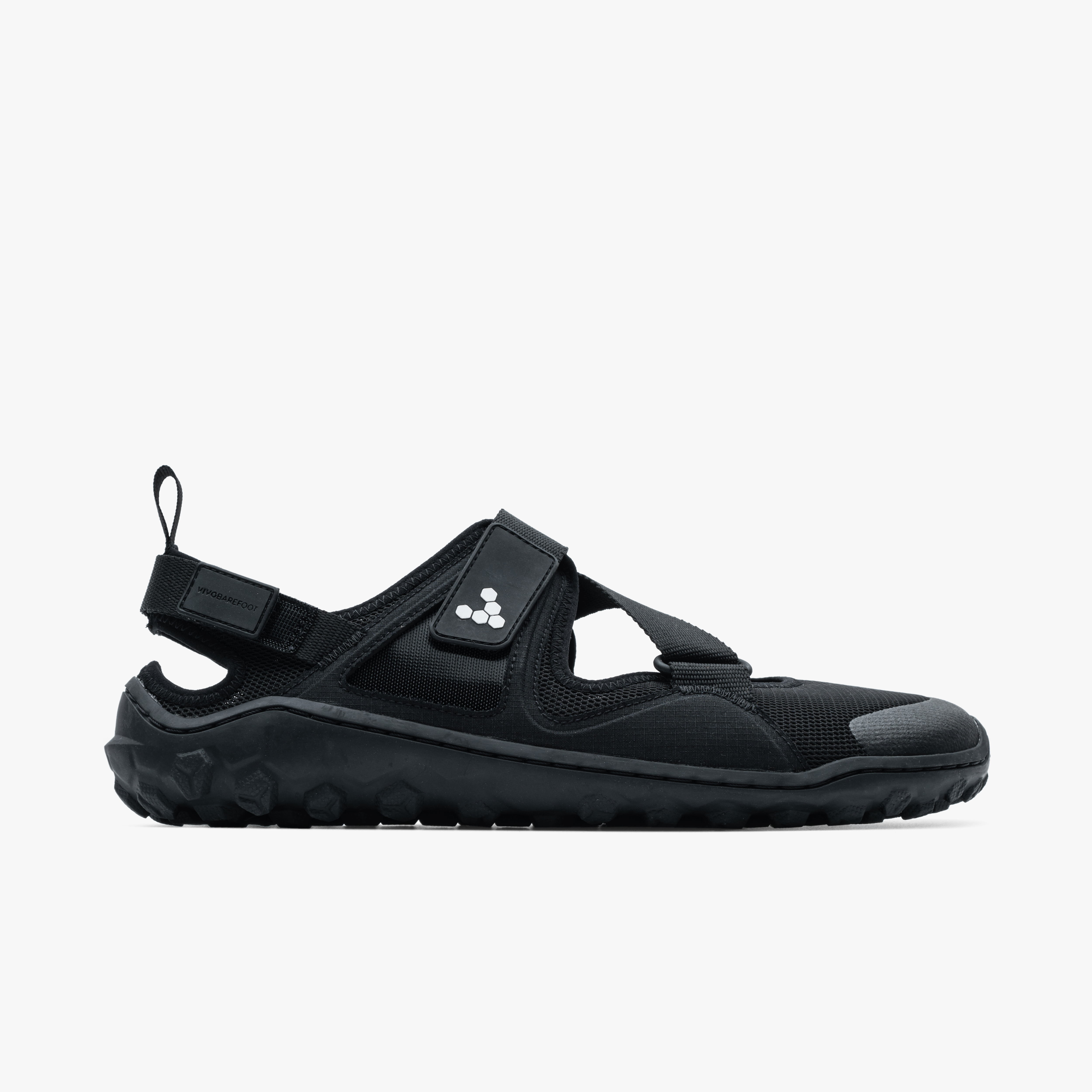 Vivobarefoot Tracker Sandal Mens - Obsidian