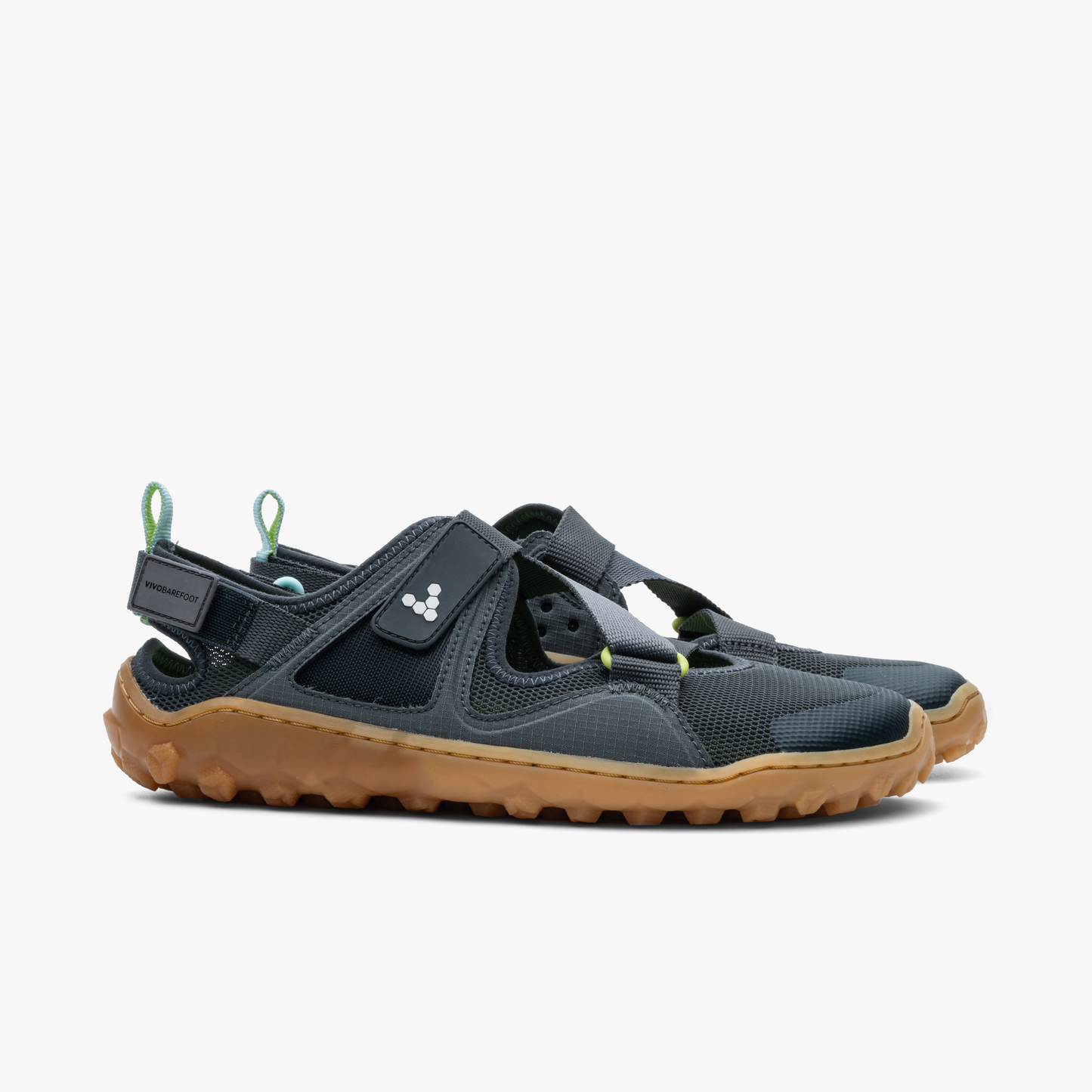 Vivobarefoot Tracker Sandal Womens - Charcoal/Gum