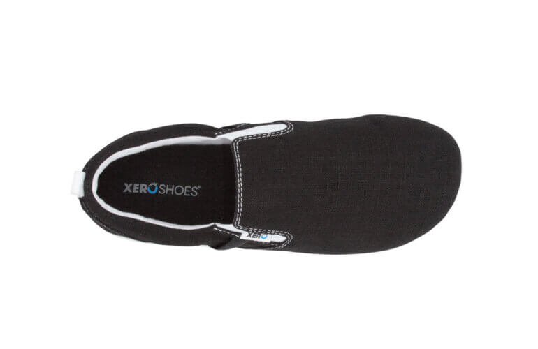 Xero Shoes Aptos Womens barfods slip-on til kvinder i farven black, top