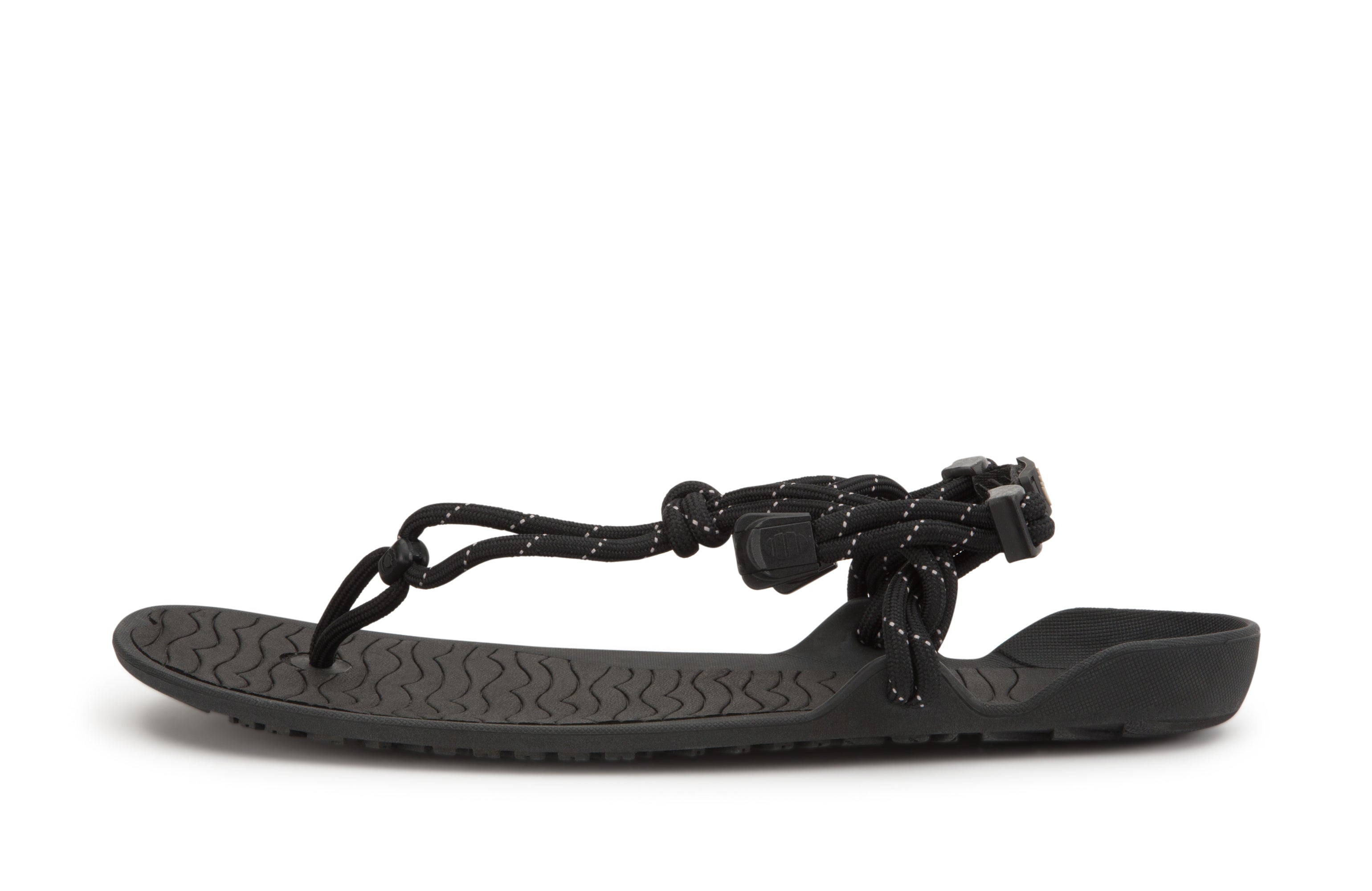 Xero Shoes Aqua Cloud Mens barfods minimalistiske sandaler til mænd i farven black, inderside