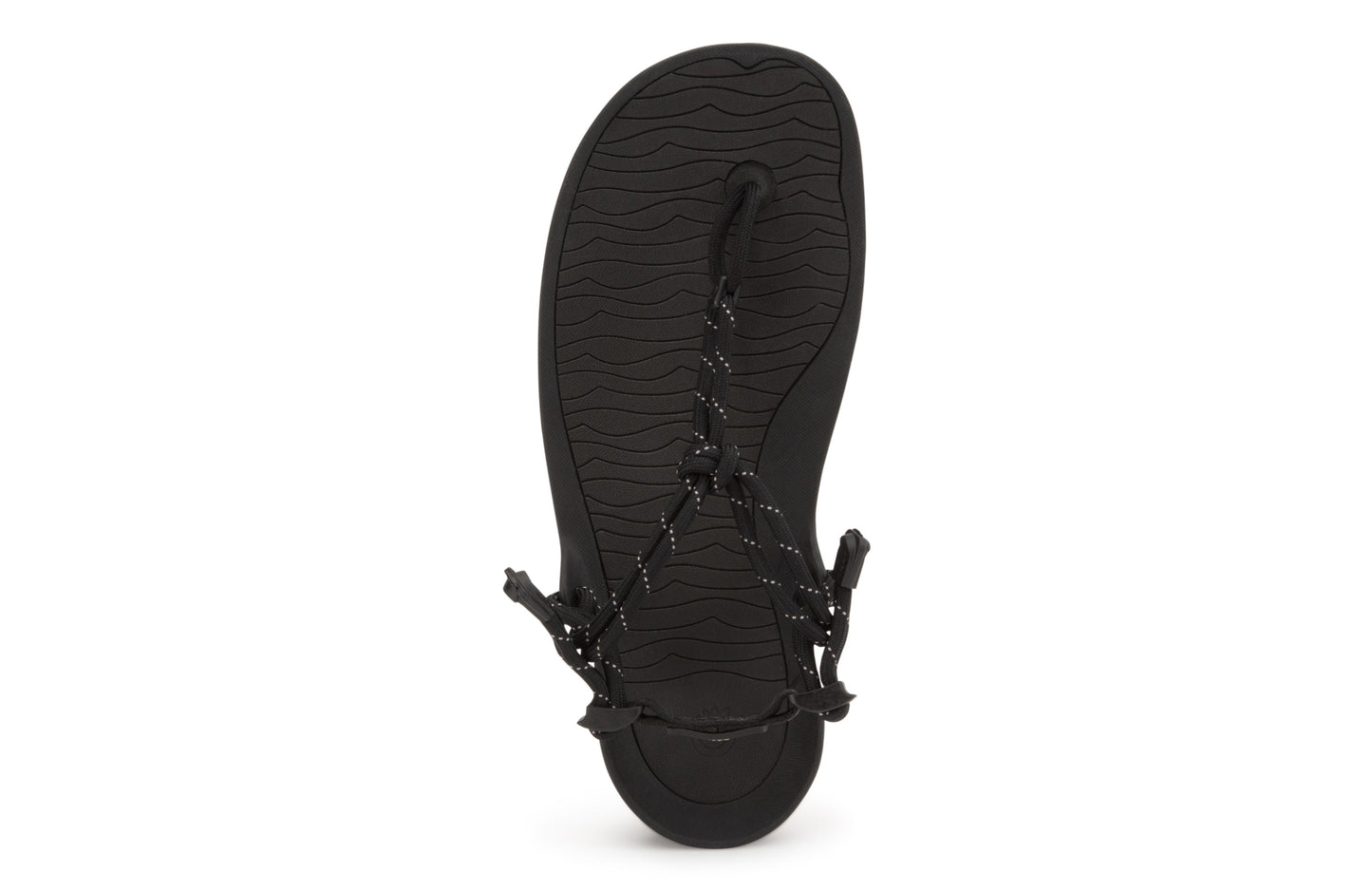 Xero Shoes Aqua Cloud Mens barfods minimalistiske sandaler til mænd i farven black, top