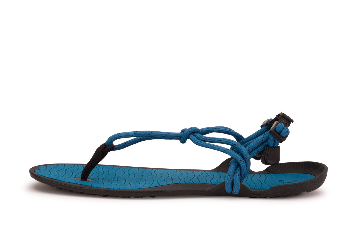 Xero Shoes Aqua Cloud Mens barfods minimalistiske sandaler til mænd i farven blue sapphire, inderside