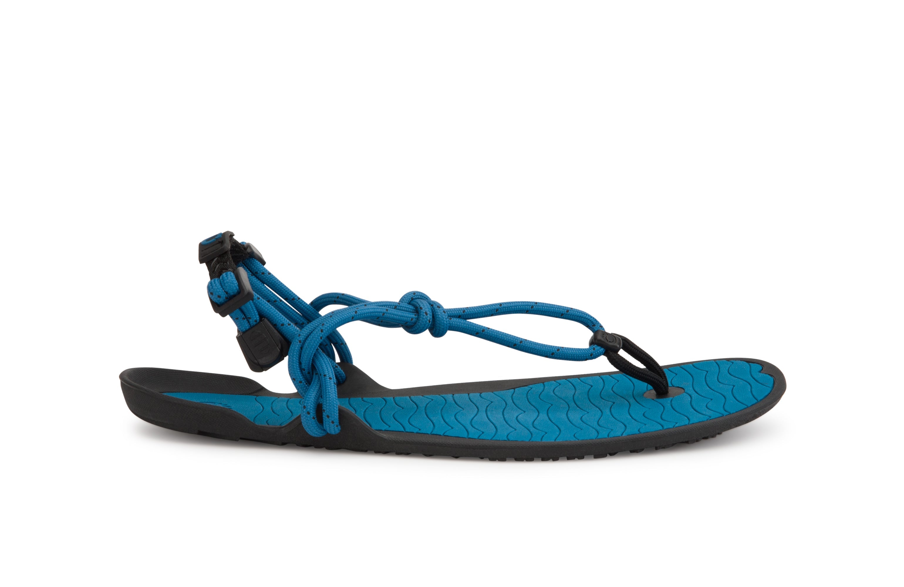 Xero Shoes Aqua Cloud Mens barfods minimalistiske sandaler til mænd i farven blue sapphire, yderside