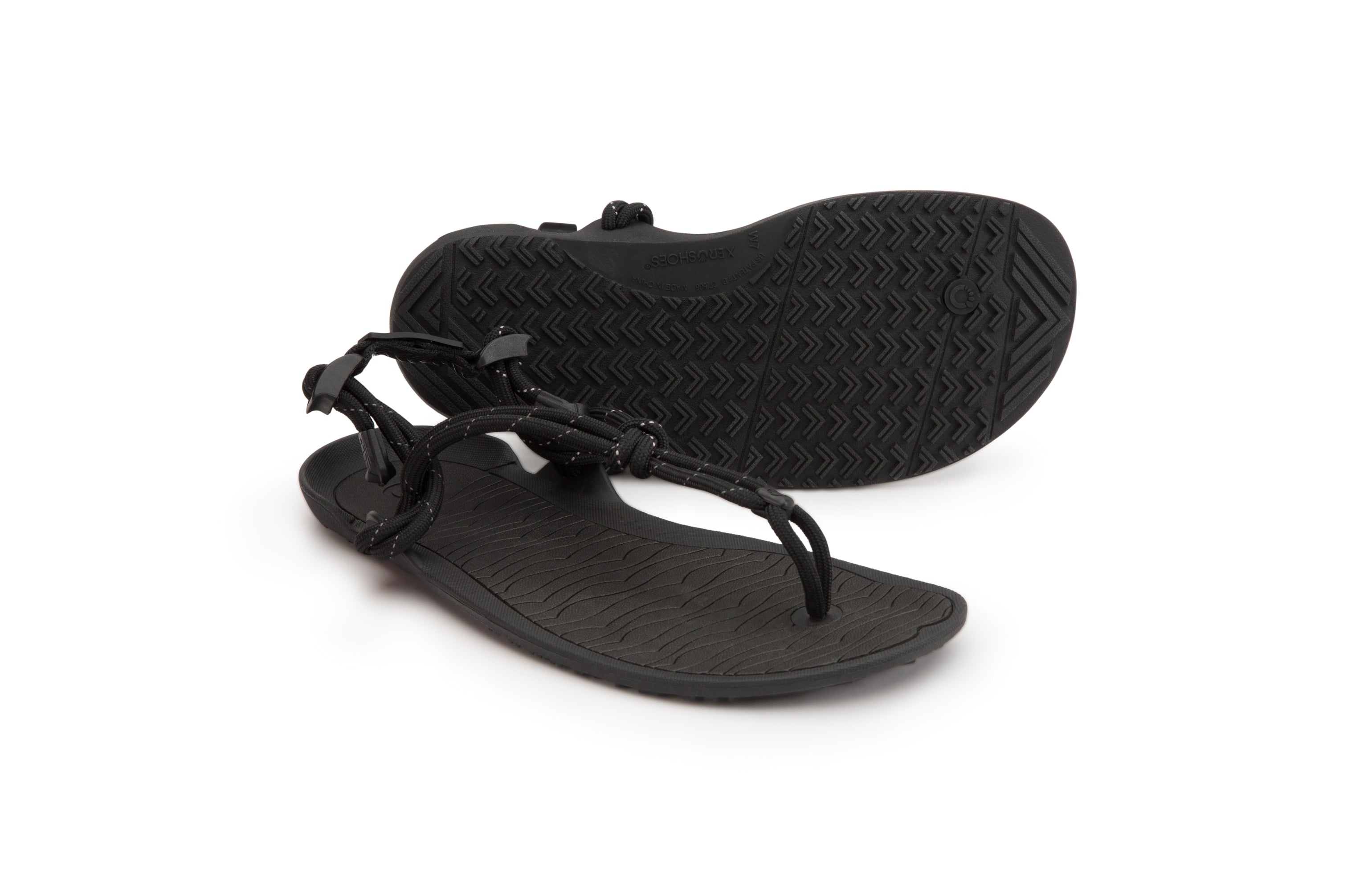 Xero Shoes Aqua Cloud Womens barfods minimalistiske sandaler til kvinder i farven black, par