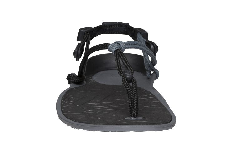 Xero Shoes Cloud Mens barfods minimalistiske sandaler til mænd i farven black, forfra