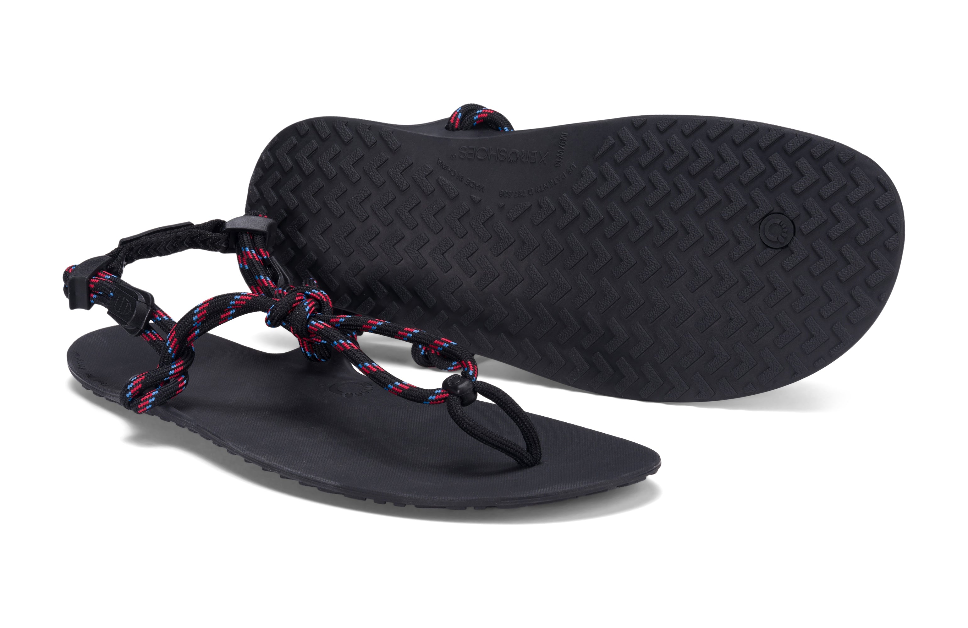 Xero Shoes Genesis Men barfods sandaler til mænd i farven bittersweet red, par