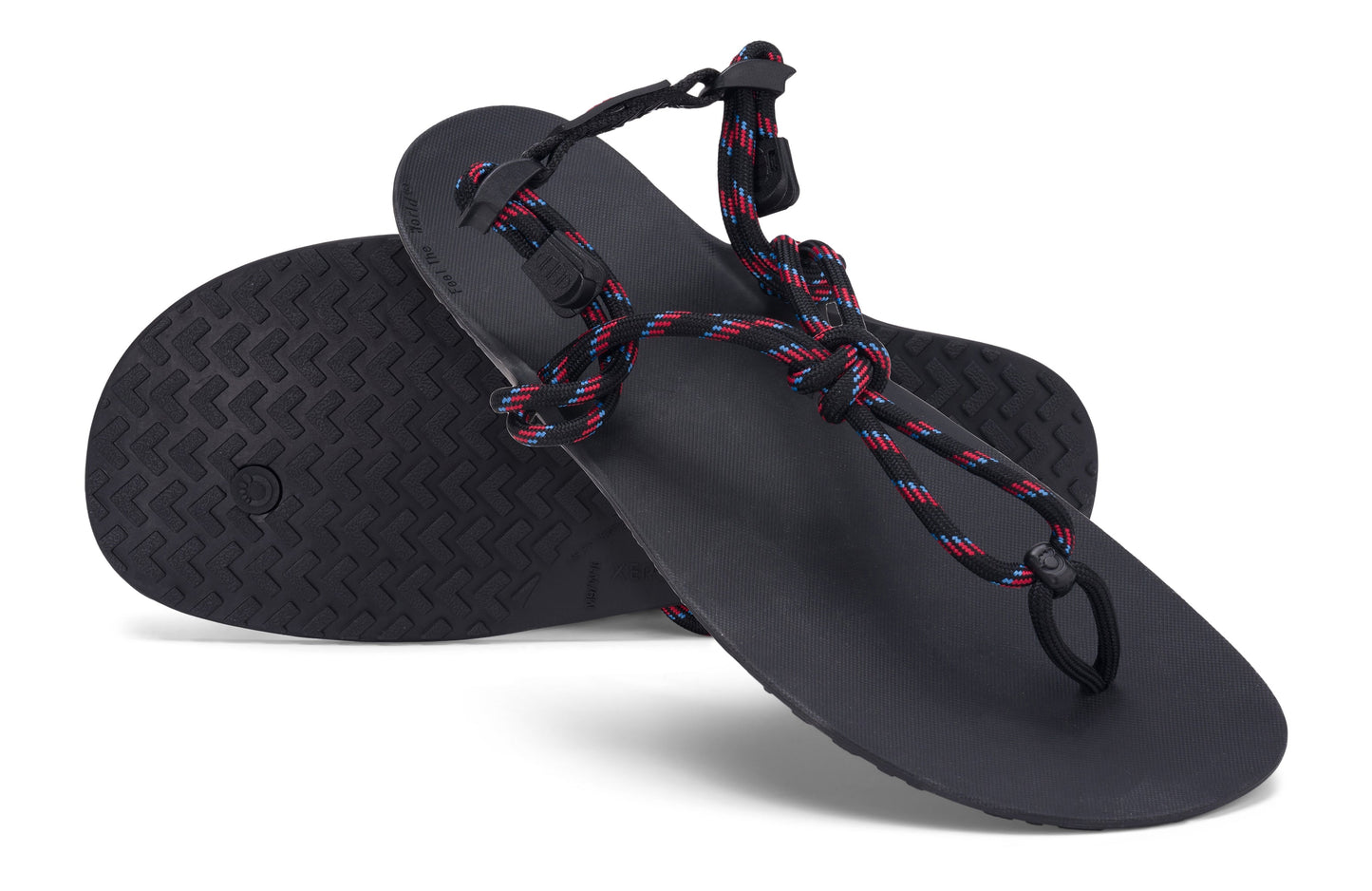 Xero Shoes Genesis Men barfods sandaler til mænd i farven bittersweet red, par