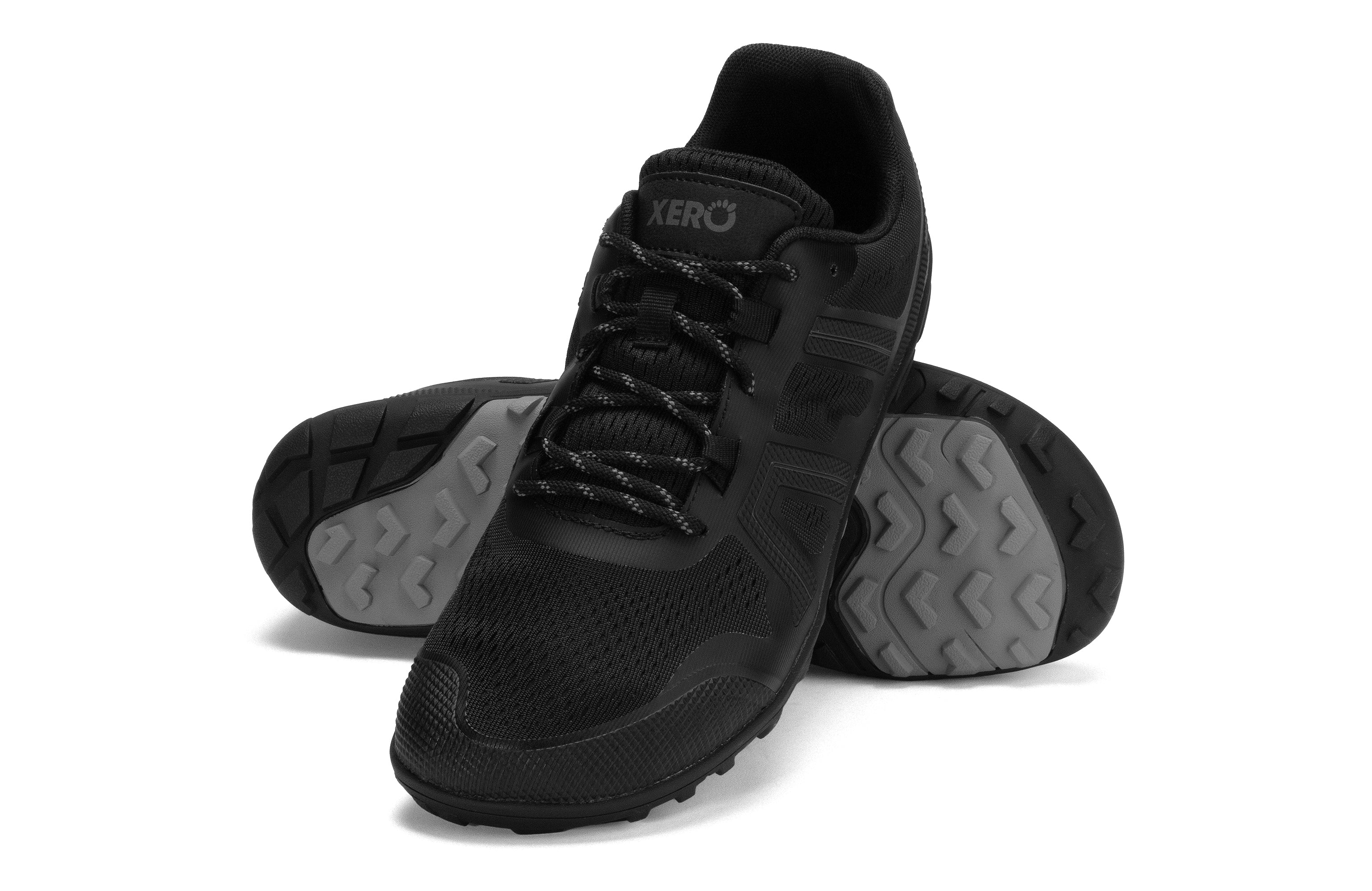 Xero Shoes Mesa Trail II Mens barfods vandresko til mænd i farven black, par