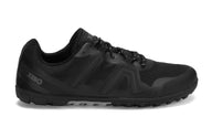 Xero Shoes Mesa Trail II Mens barfods vandresko til mænd i farven black, yderside