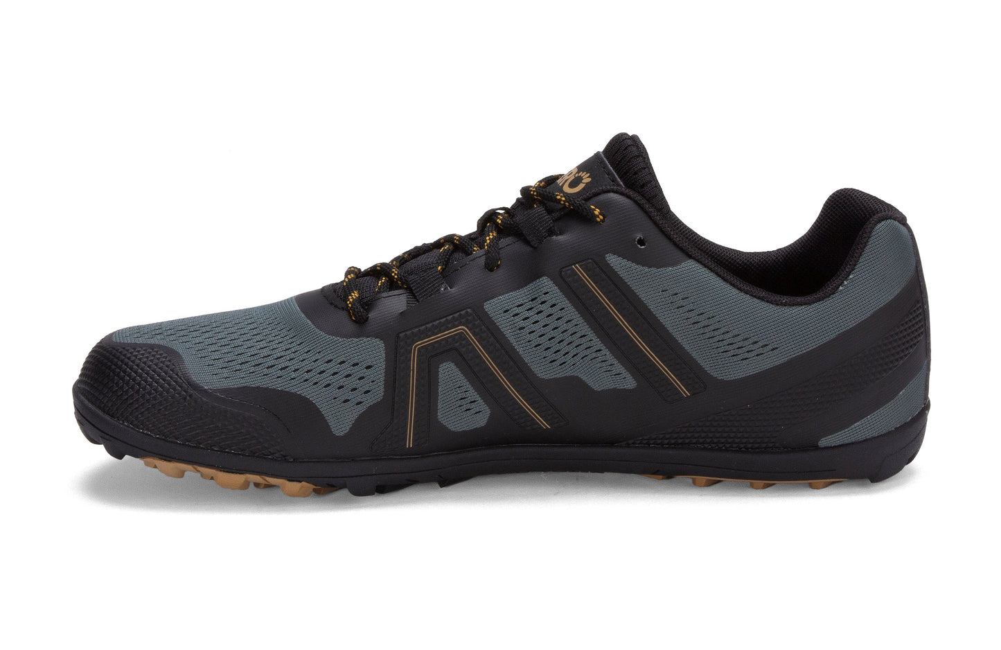 Xero Shoes Mesa Trail II Mens barfods vandresko til mænd i farven forest, inderside