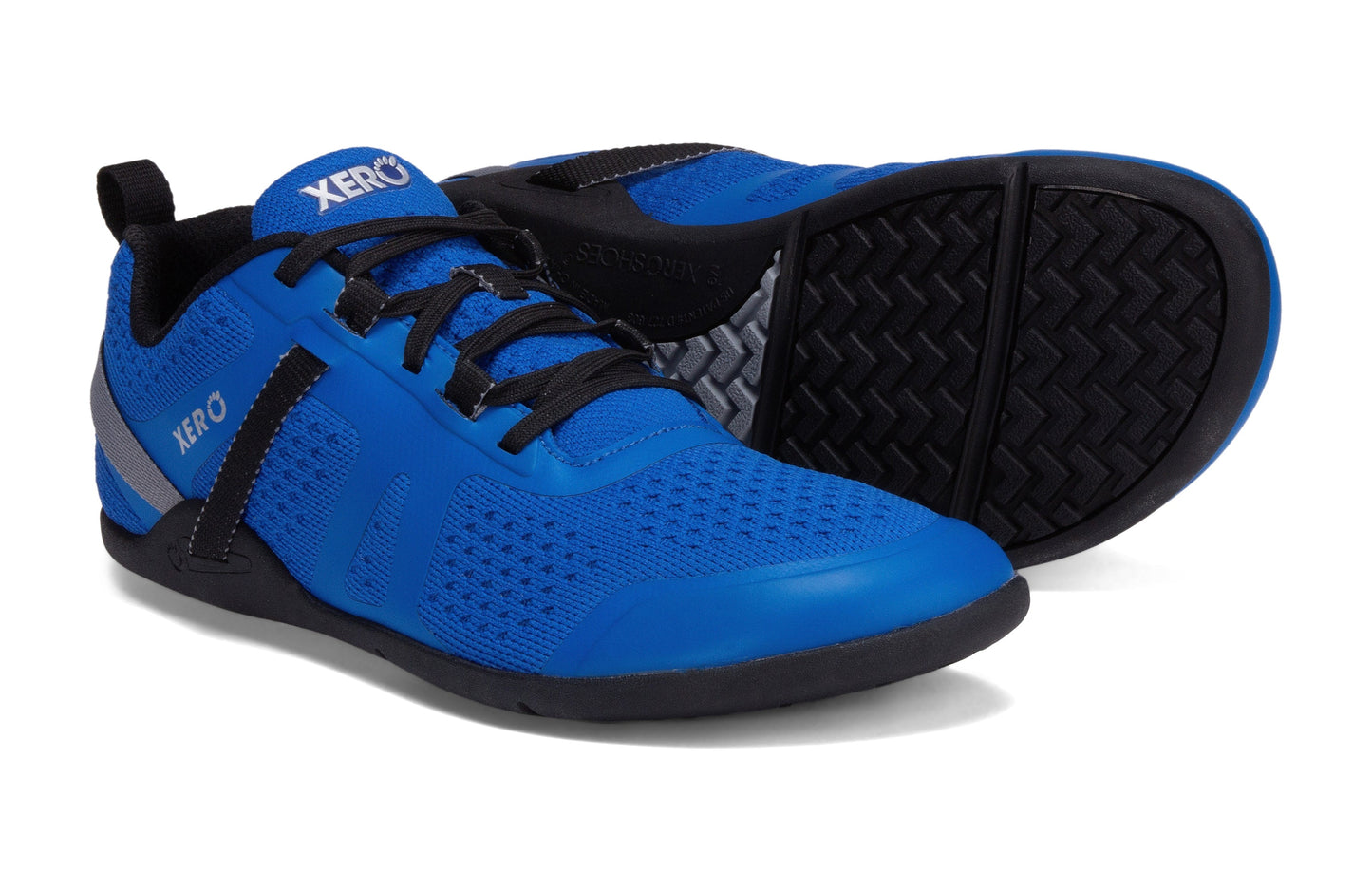 Xero Shoes Prio Neo Mens barfods performance træningssko til mænd i farven skydiver blue, par