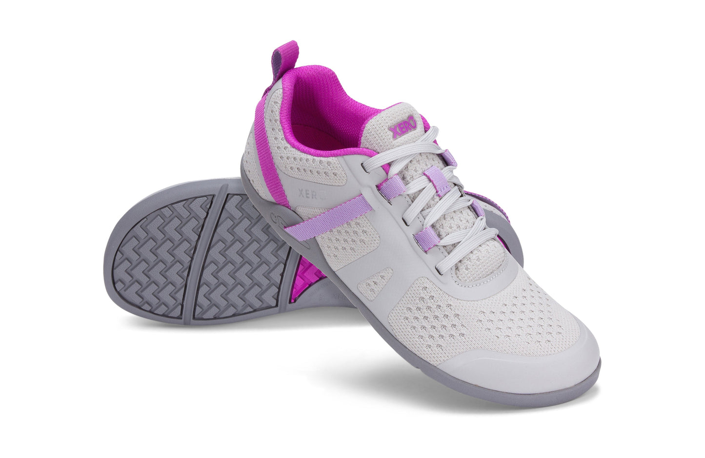 Xero Shoes Prio Neo Womens barfods athleisure trainer til kvinder i farven storm, par