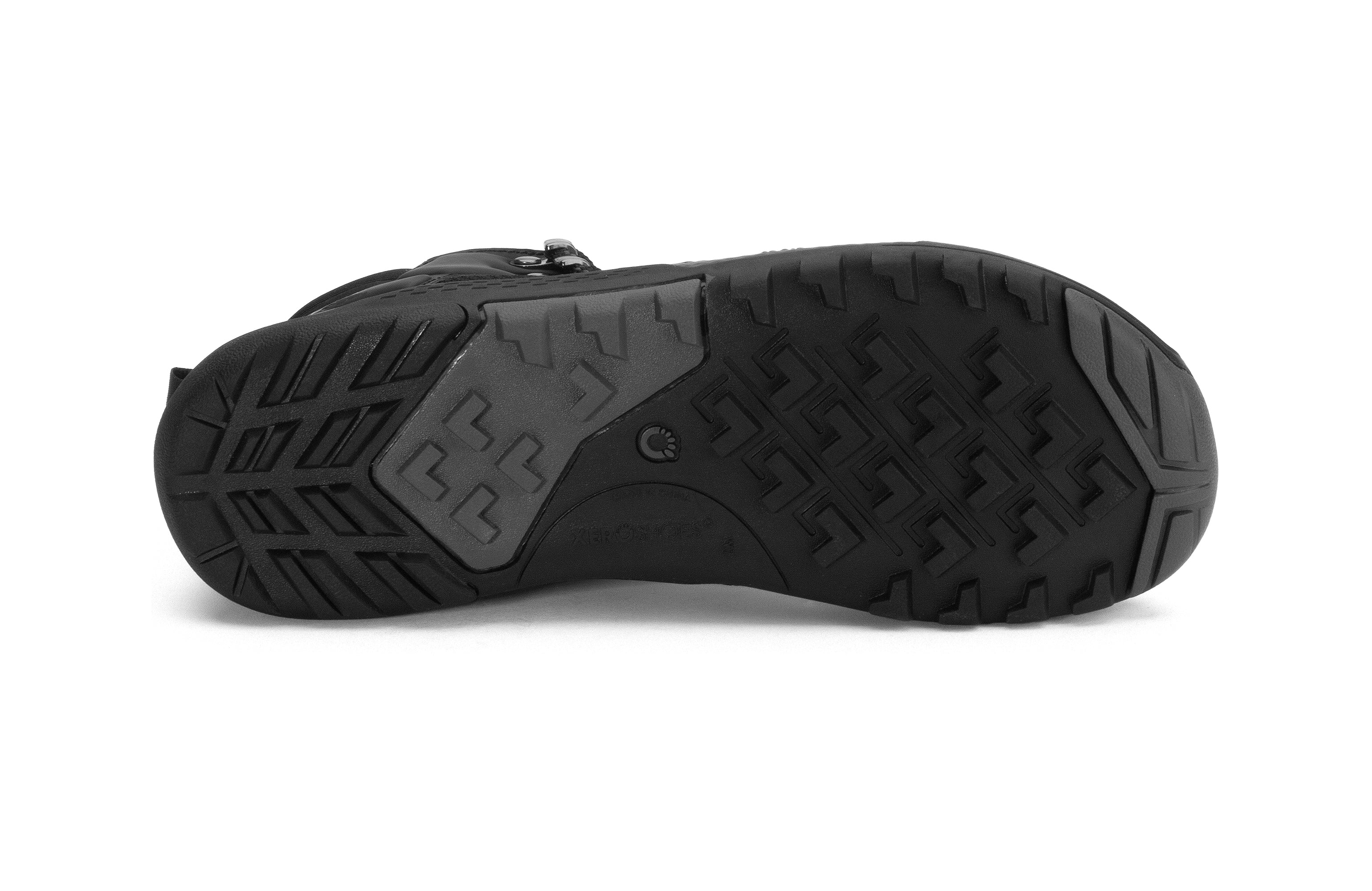 Xero Shoes Xcursion Fusion Womens barfods vandrestøvler til kvinder i farven black titanium, saal