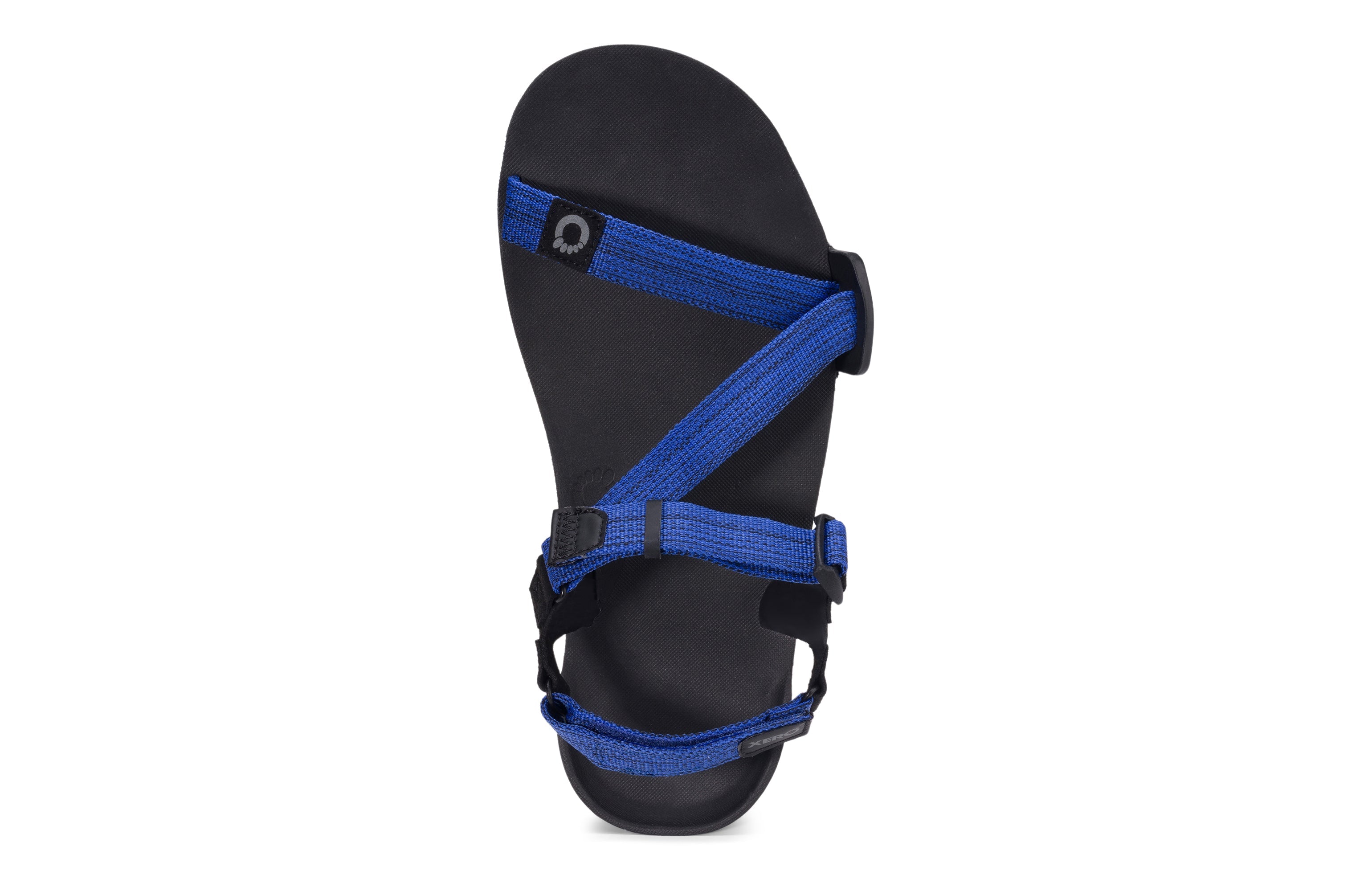 Xero Shoes Z-Trail EV Mens barfods vandresandaler til mænd i farven sodalite blue, top