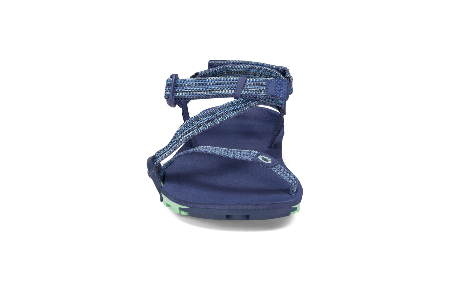 Xero Shoes Z-Trail EV Women barfods sandaler til kvinder i farven blue indigo, forfra