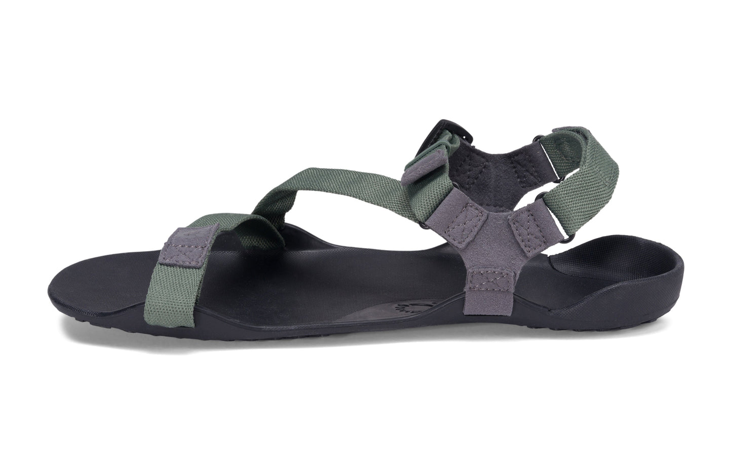 Xero Shoes Z-Trek Men barfods sandaler til mænd i farven forest, inderside