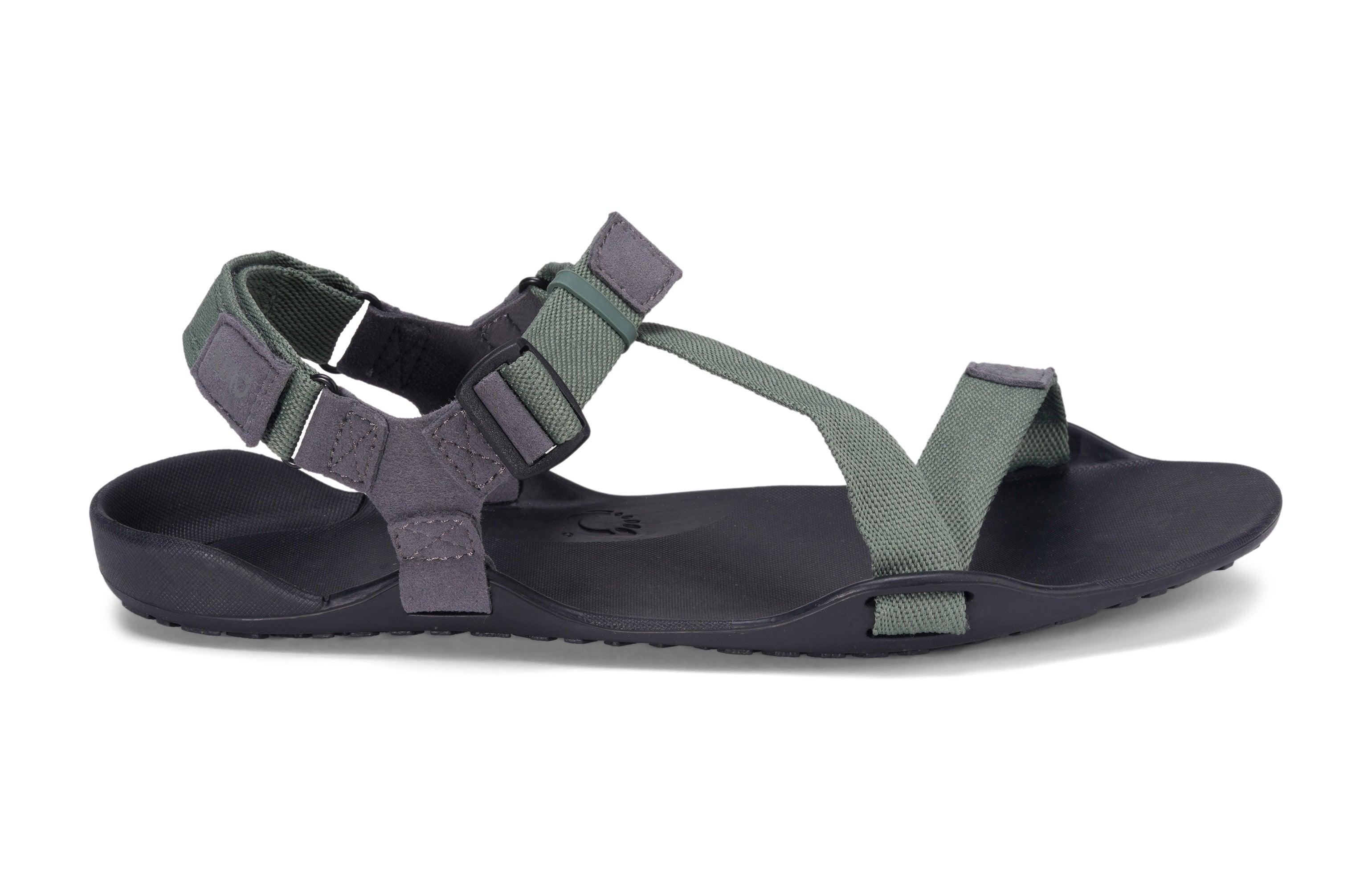 Xero Shoes Z-Trek Men barfods sandaler til mænd i farven forest, yderside