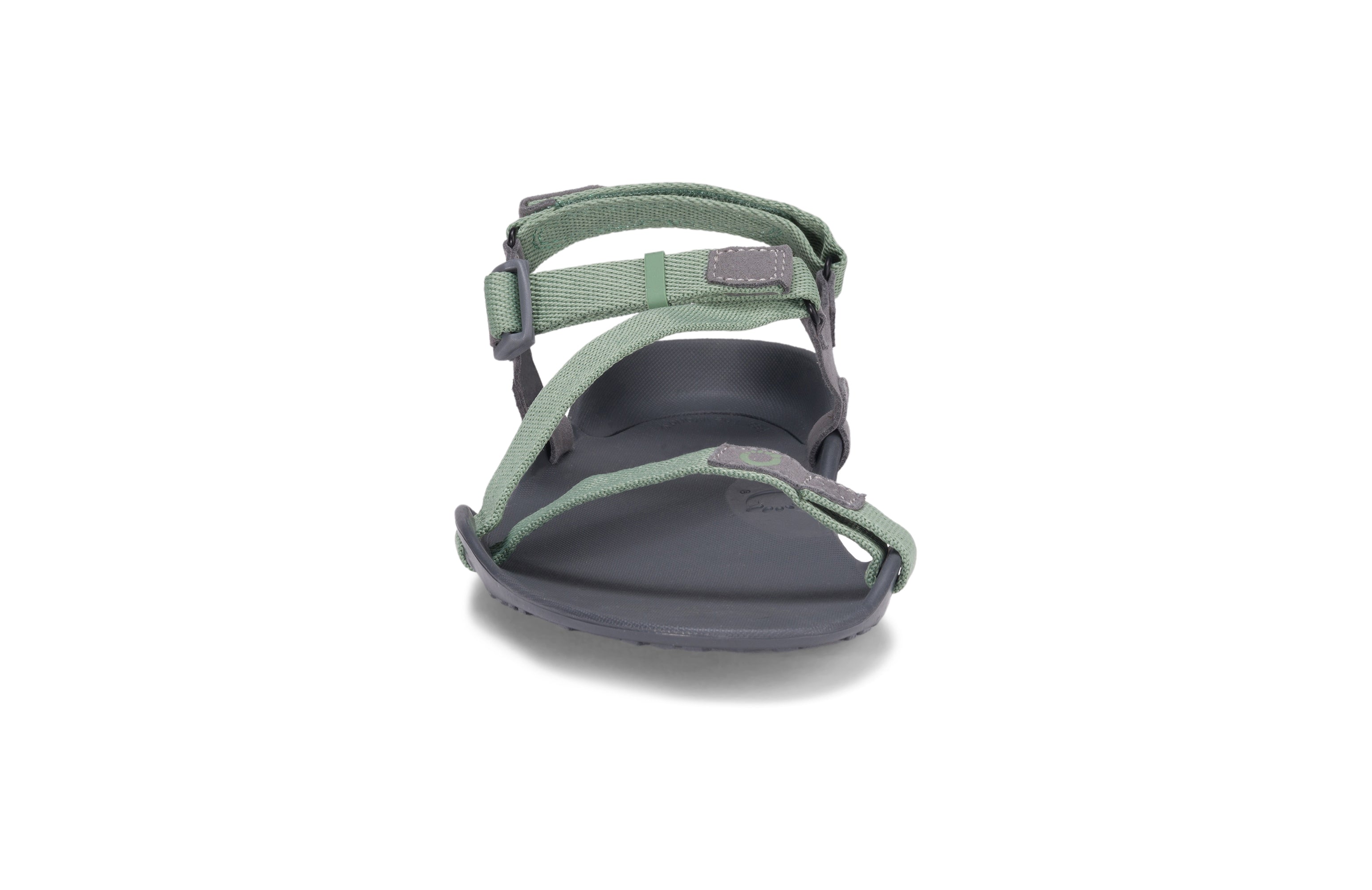 Xero Shoes Z-Trek Women barfods sandaler til kvinder i farven green, forfra