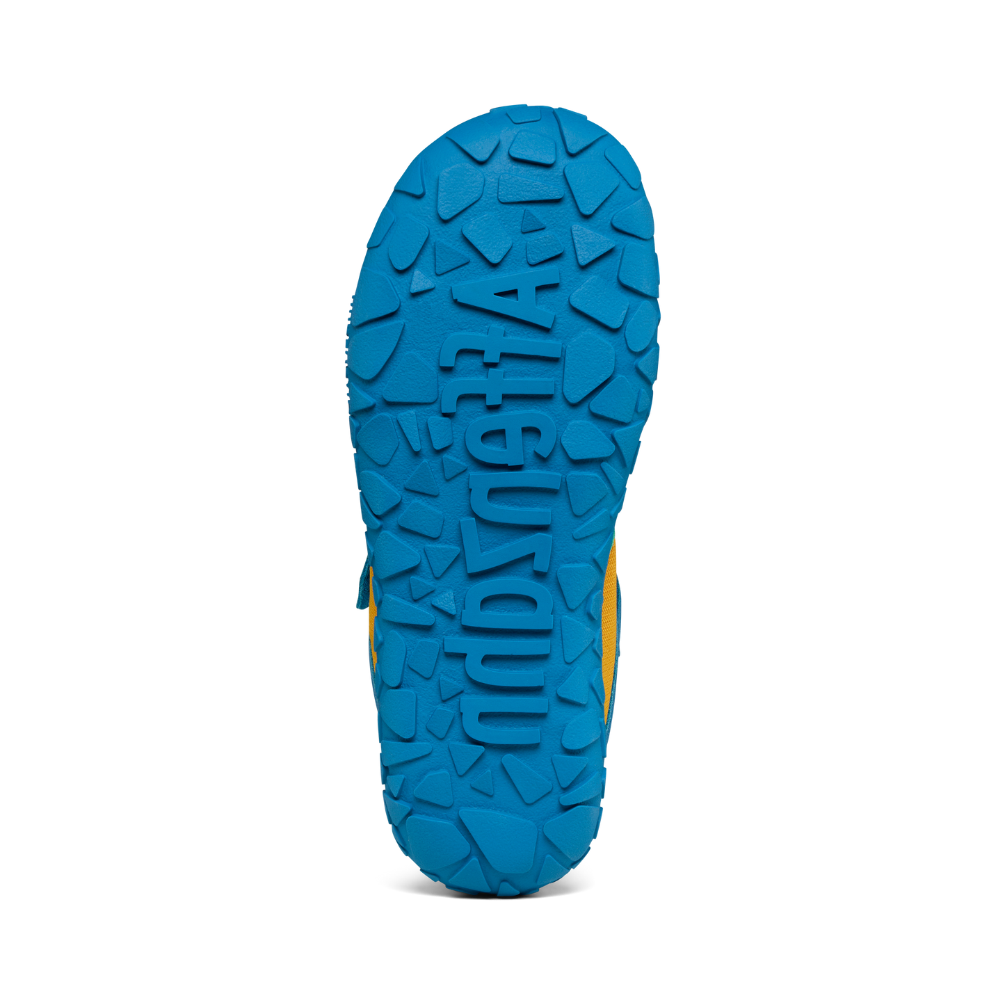 Affenzahn Mid Boot Leather Dreamer barfods vinter sneakers til børn i farven lagoon blue, saal