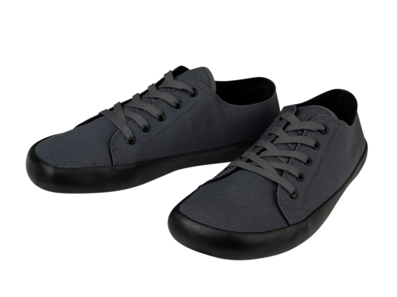 Bohempia Hoska 2.0 barfods sneaker til kvinder og mænd i farven dark gray-black, par
