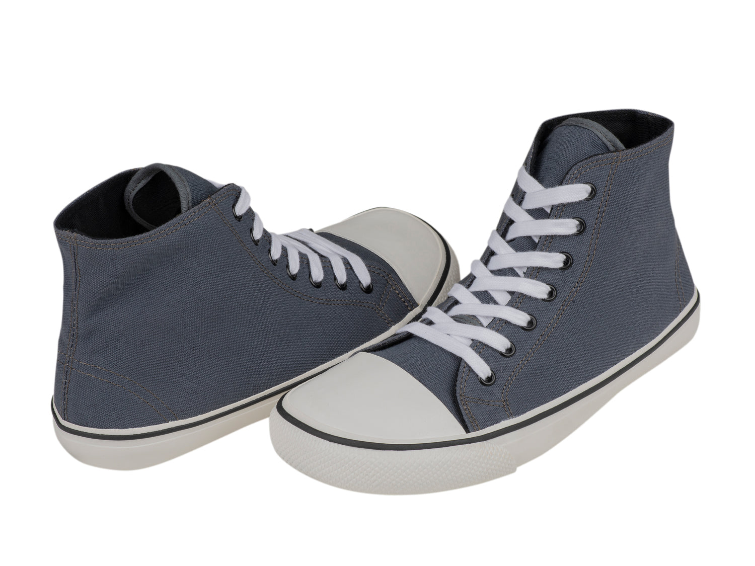 Bohempia Orik 2.0 barfods converse sneakers til kvinder og mænd i farven grey-white, par