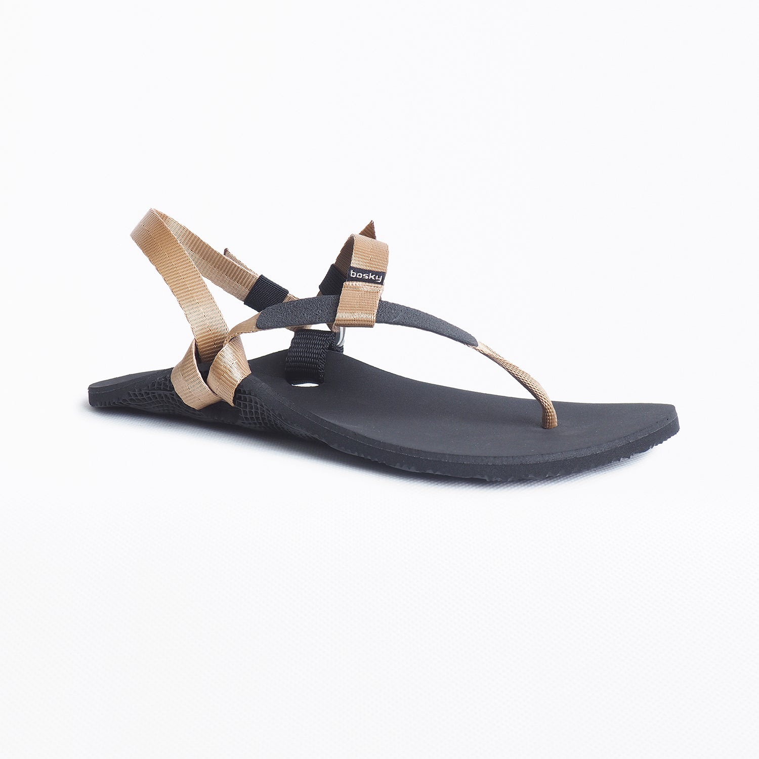Bosky Superlight barfods sandaler til kvinder og mænd i farven gold, yderside