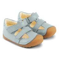 Bundgaard Petit Summer barfods sandaler til børn i farven jeans mint, par