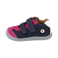 Filii Leguan "Medium" barfods sneakers til børn i farven ocean pink, yderside