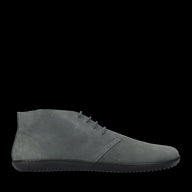 Groundies Milano Soft Men barfods anklehøj støvle til mænd i farven gray, yderside