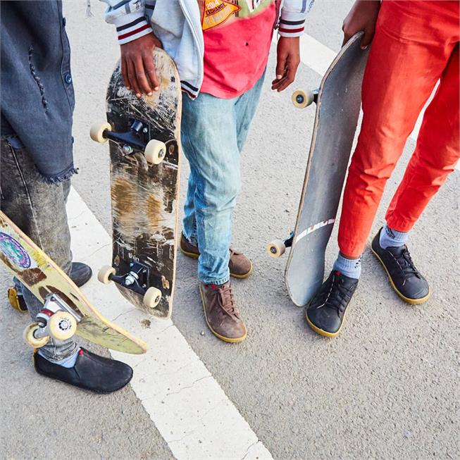 Vivobarefoot Addis Mens barfods lædersko til mænd i farven all, lifestyle