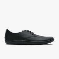 Vivobarefoot Addis Oxford Mens barfods oxford sko til mænd i farven black, yderside