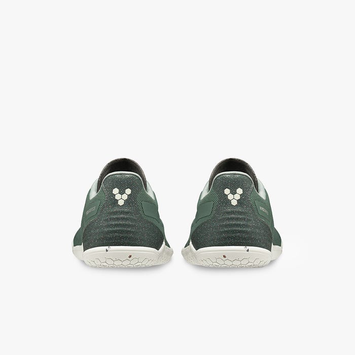 Vivobarefoot Geo Racer II Mens barfods sneakers til mænd i farven sea green, bagfra