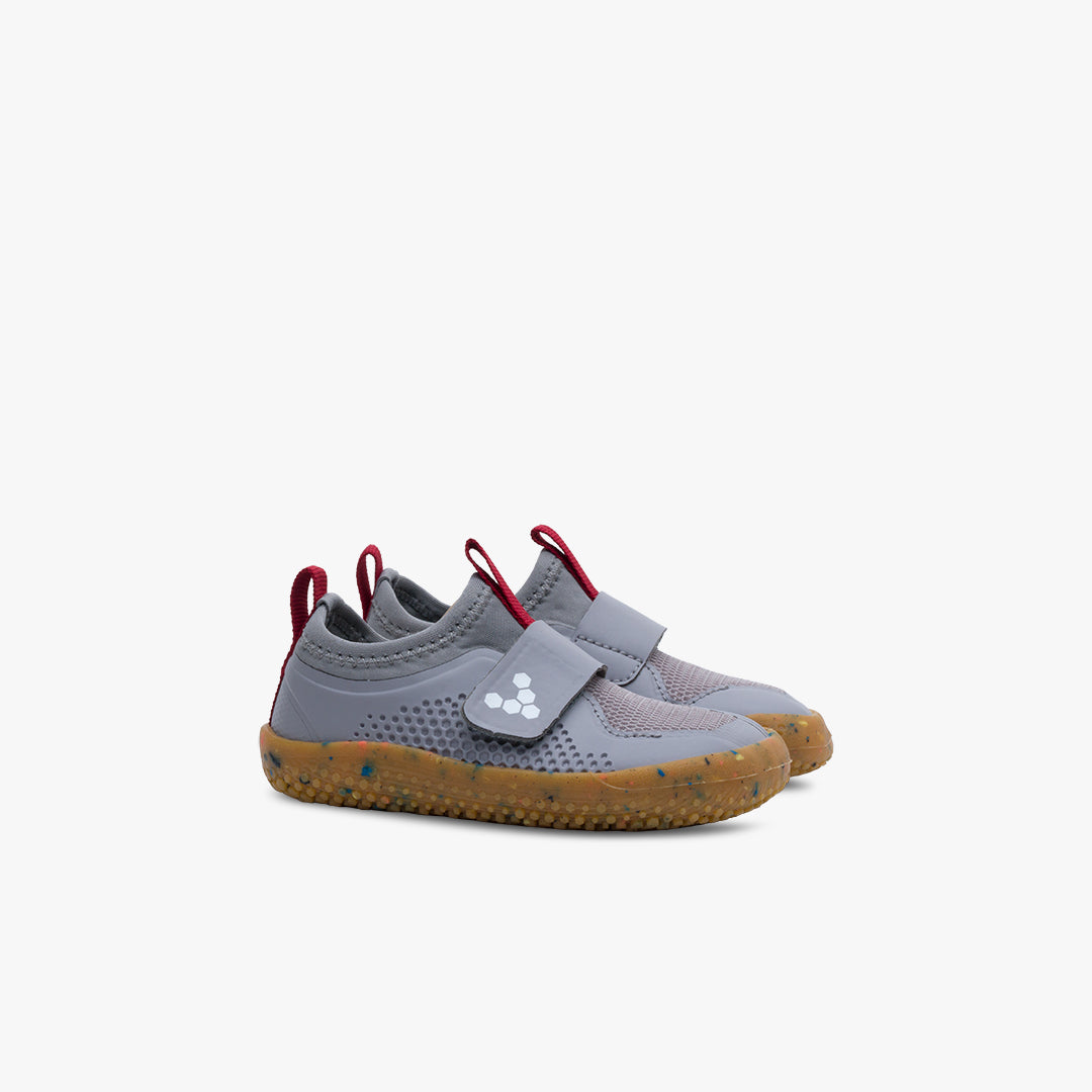 Vivobarefoot Primus Sport II Toddler barfods sneakers til tumlinge i farven zinc, par