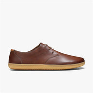 Vivobarefoot Ra Lux Mens barfods oxford business sko til mænd i farven brown, yderside