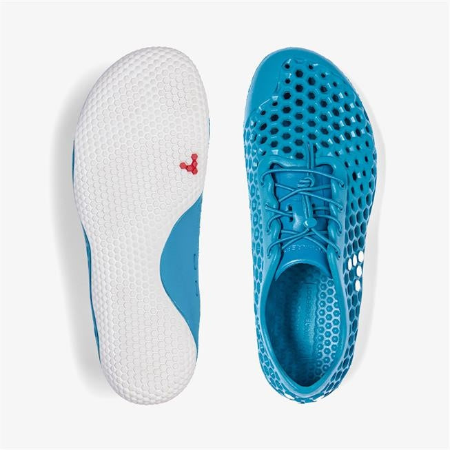 Vivobarefoot Ultra Bloom III Mens barfods vandsko/sandaler til mænd i farven petrol blue, top