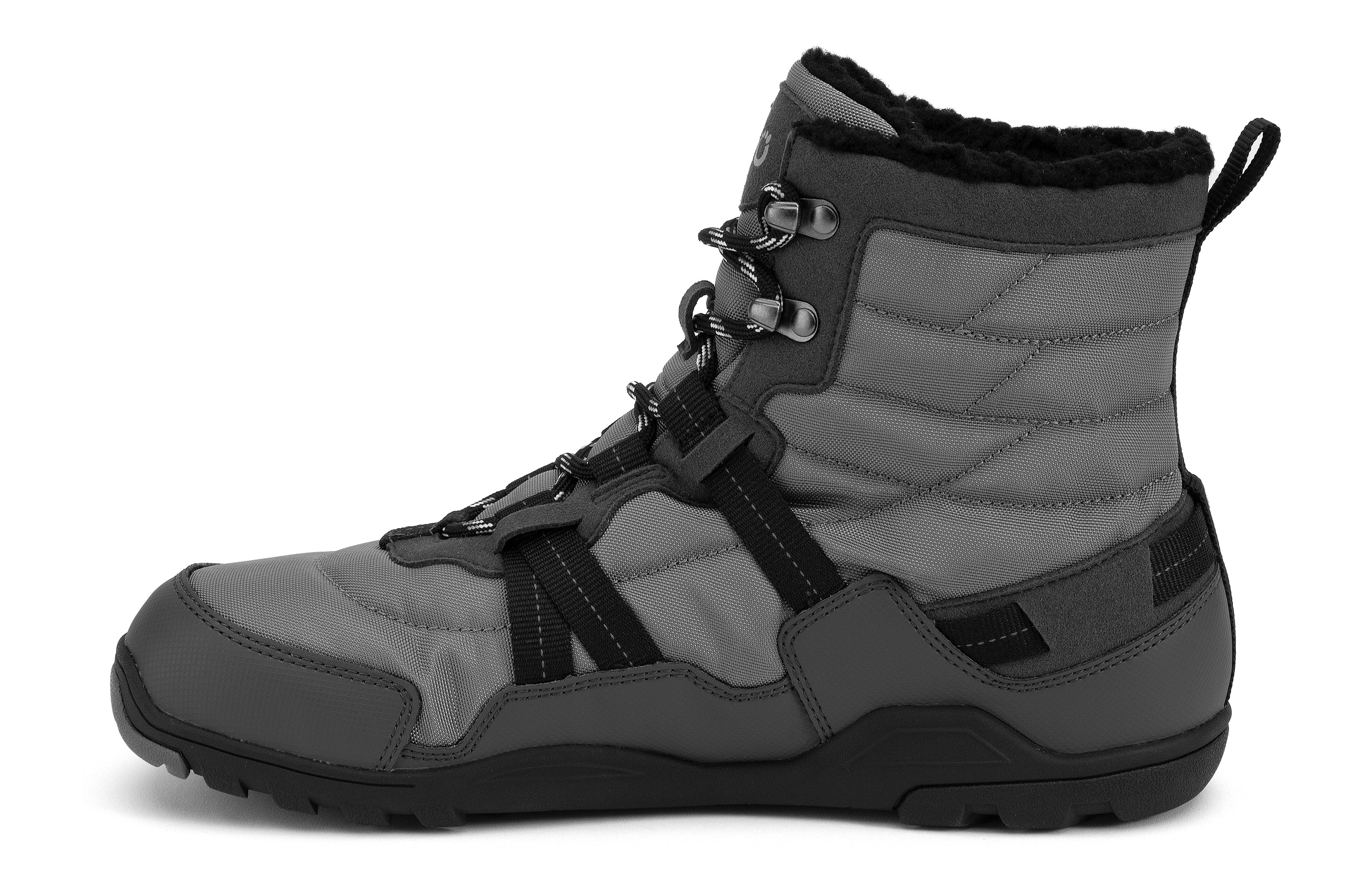 Xero Shoes Alpine Mens barfods vinterstøvler til mænd i farven asphalt, inderside