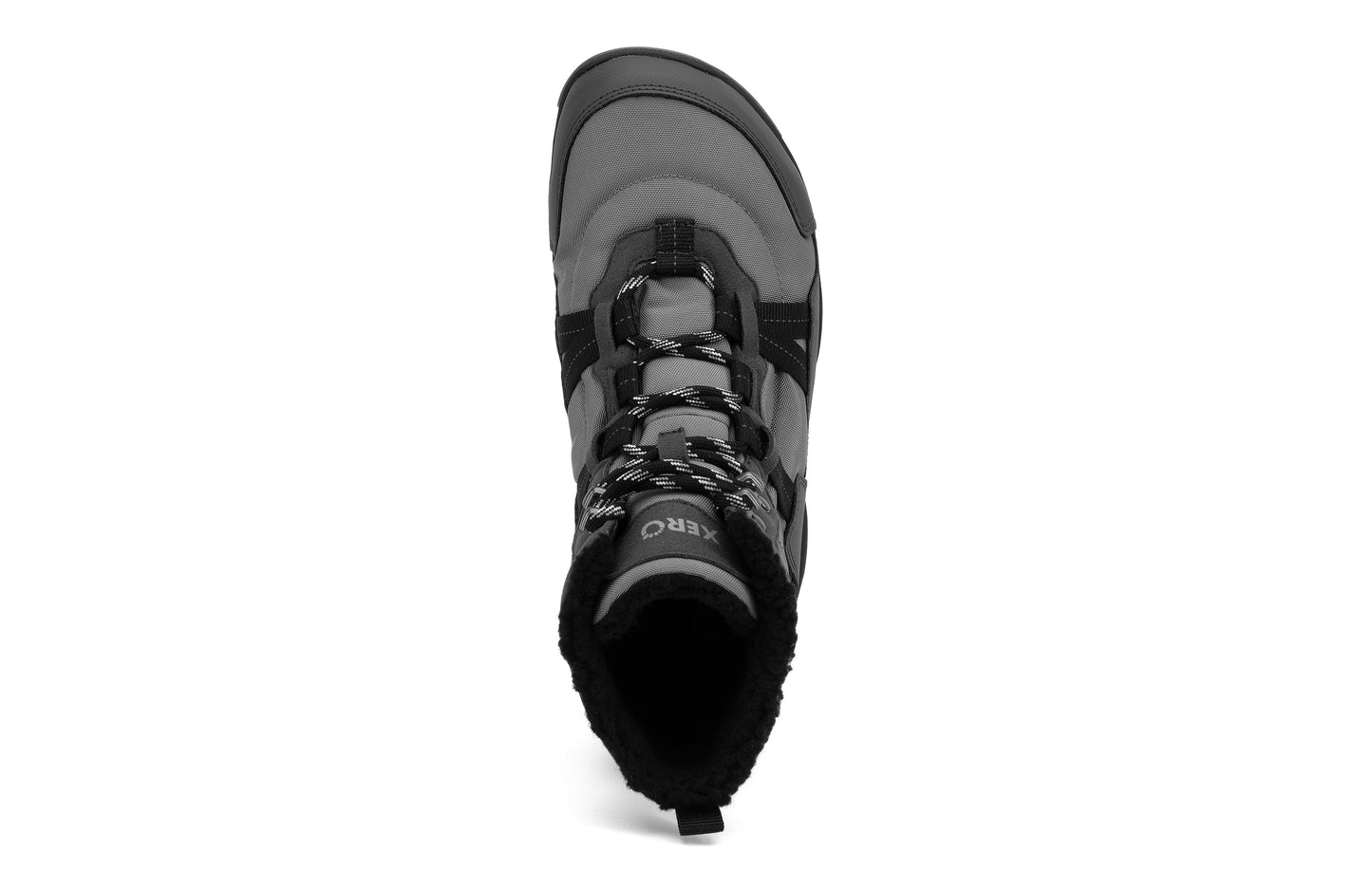 Xero Shoes Alpine Mens barfods vinterstøvler til mænd i farven asphalt, top