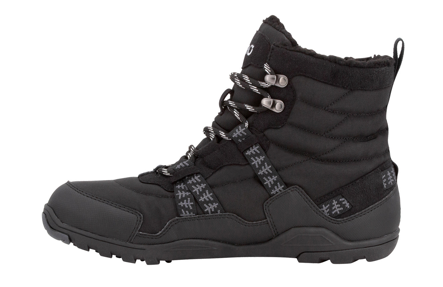 Xero Shoes Alpine Mens barfods vinterstøvler til mænd i farven black (2021), inderside