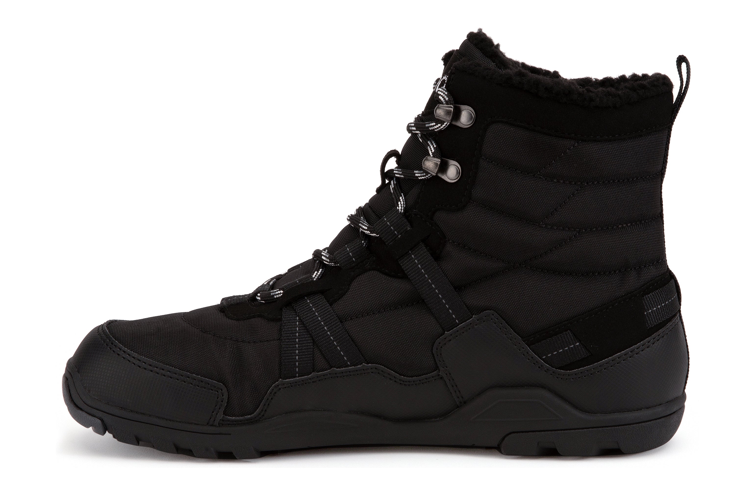 Xero Shoes Alpine Mens barfods vinterstøvler til mænd i farven black, inderside