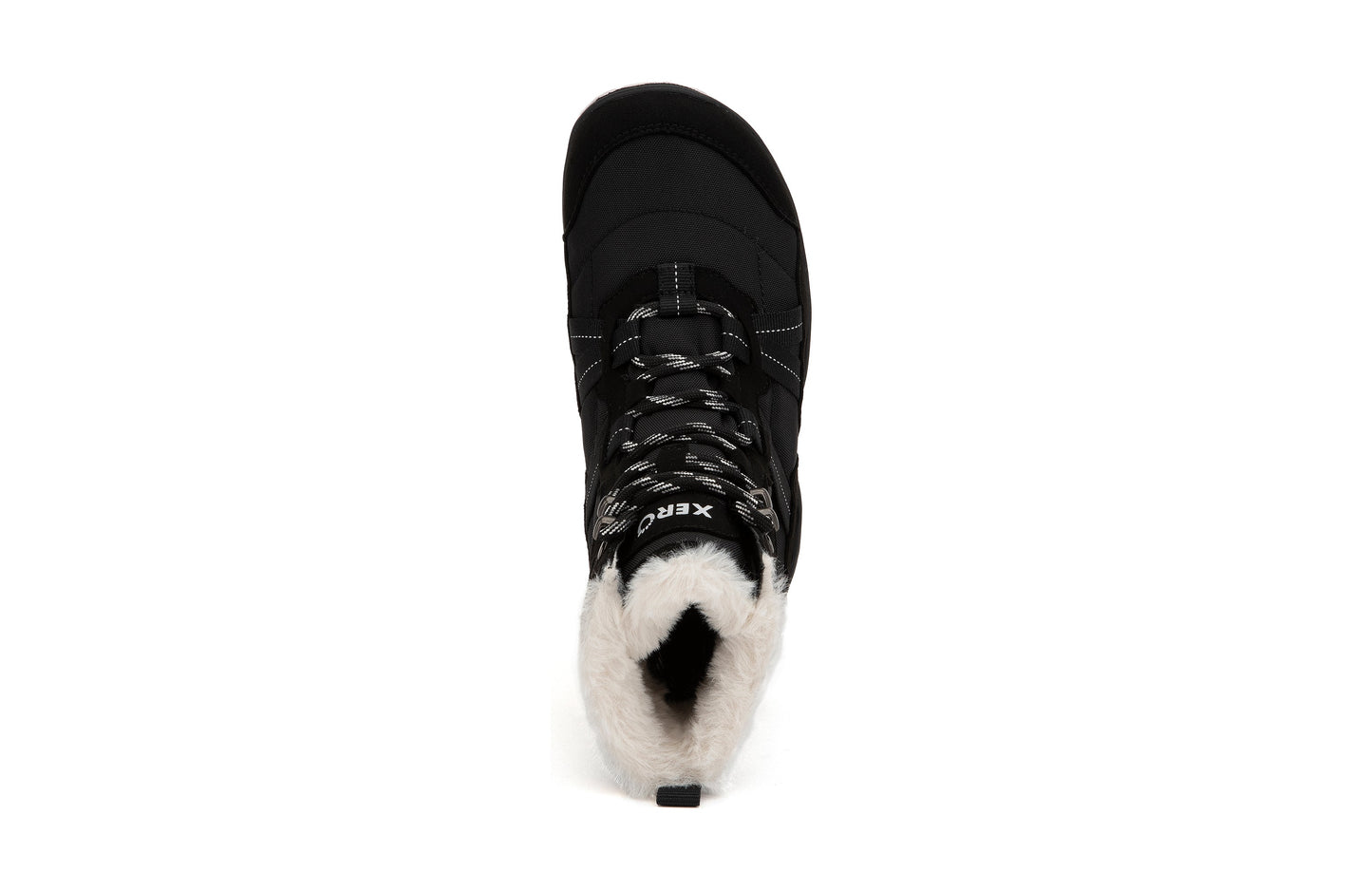 Xero Shoes Alpine Womens barfods vinterstøvler til kvinder i farven black, top