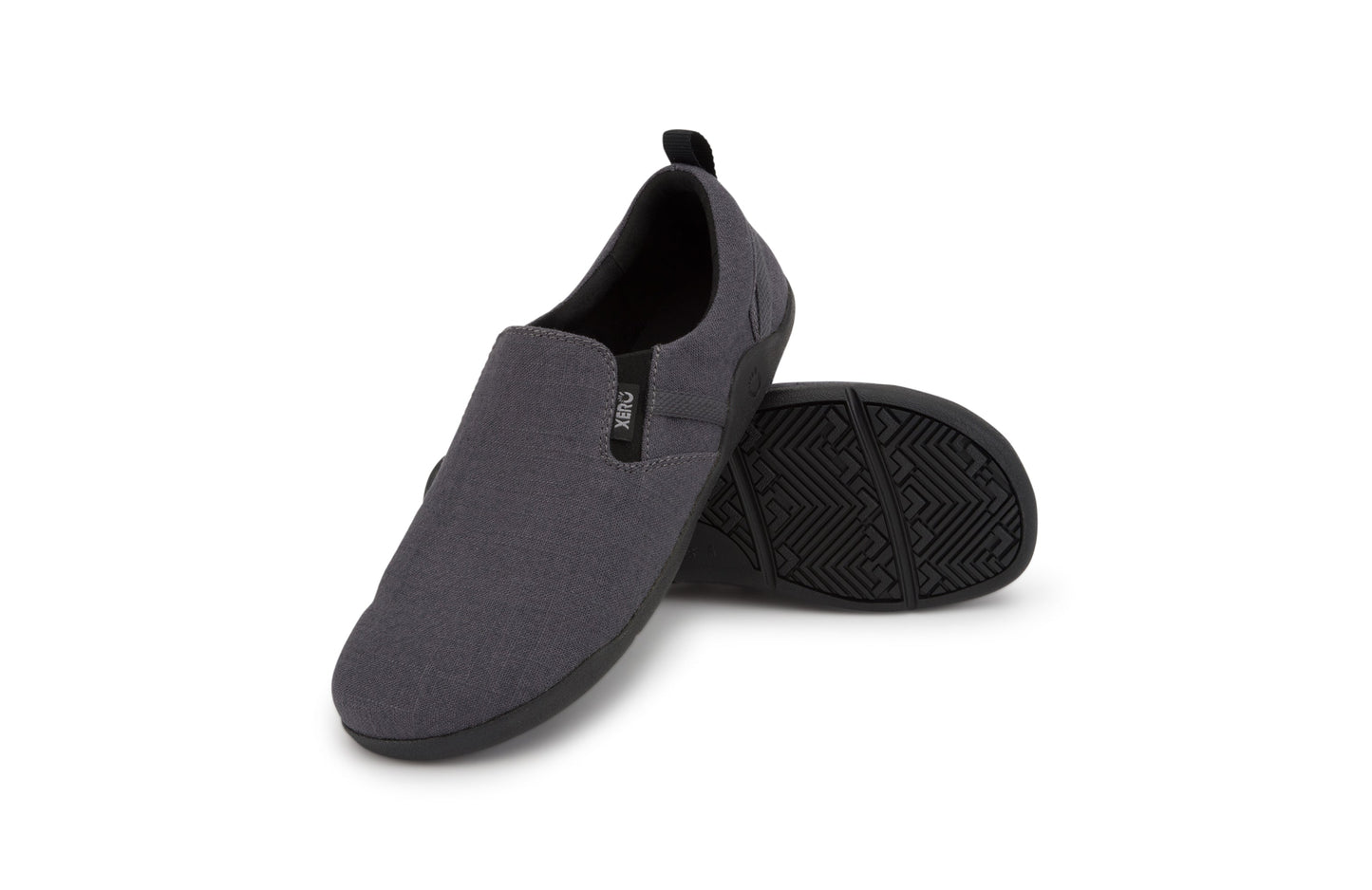 Xero Shoes Aptos Mens barfods slip-on til mænd i farven asphalt, par