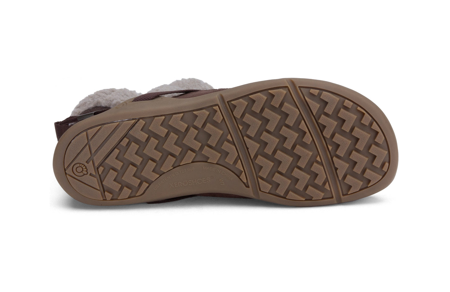 Xero Shoes Ashland barfods kanvas støvler til kvinder i farven java brown, saal