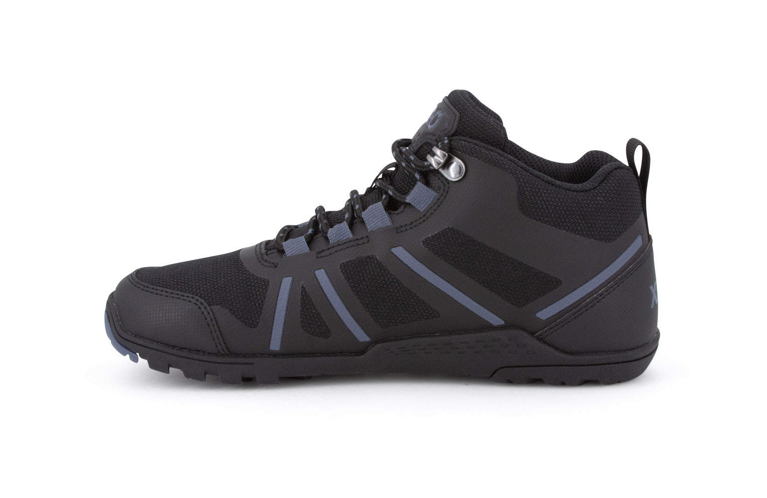 Xero Shoes Daylite Hiker Fusion Womens barfods vandrestøvler til kvinder i farven black, inderside