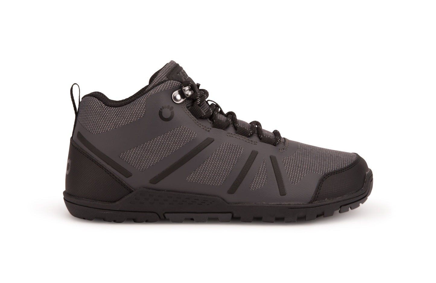 Xero Shoes Daylite Hiker Fusion Womens barfods vandrestøvler til kvinder i farven asphalt, yderside