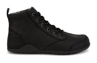 Xero Shoes Denver Leather barfods vinterstøvler til mænd i farven black, yderside