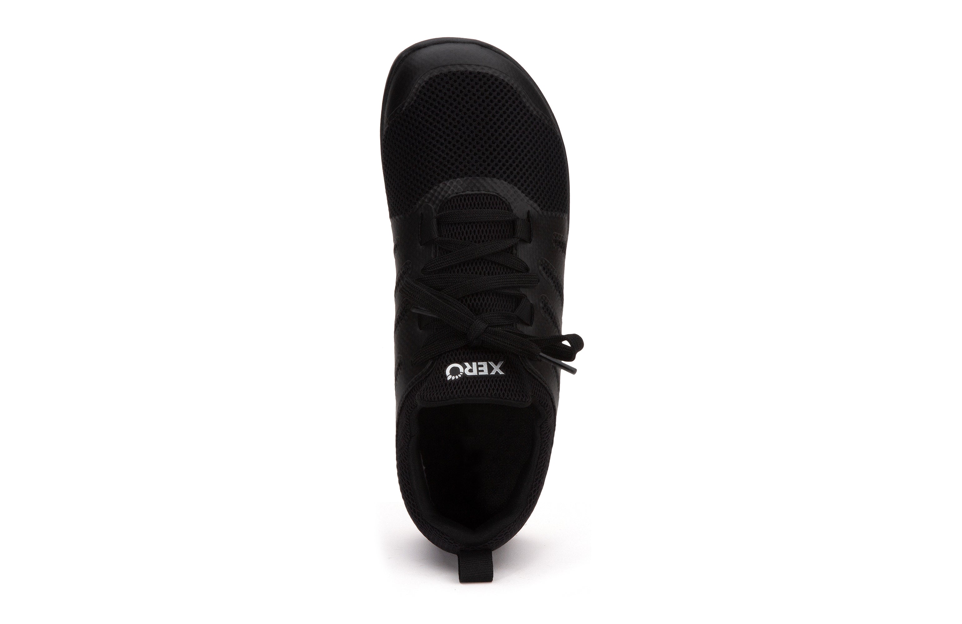 Xero Shoes Forza Runner Mens barfods løbesko til mænd i farven black, top
